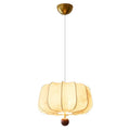 Valera Lampe Pendante en Bois et Tissu - Neutralighting