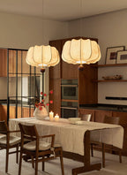 Valera Lampe Pendante en Bois et Tissu - Neutralighting