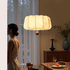 Valera Lampe Pendante en Bois et Tissu - Neutralighting
