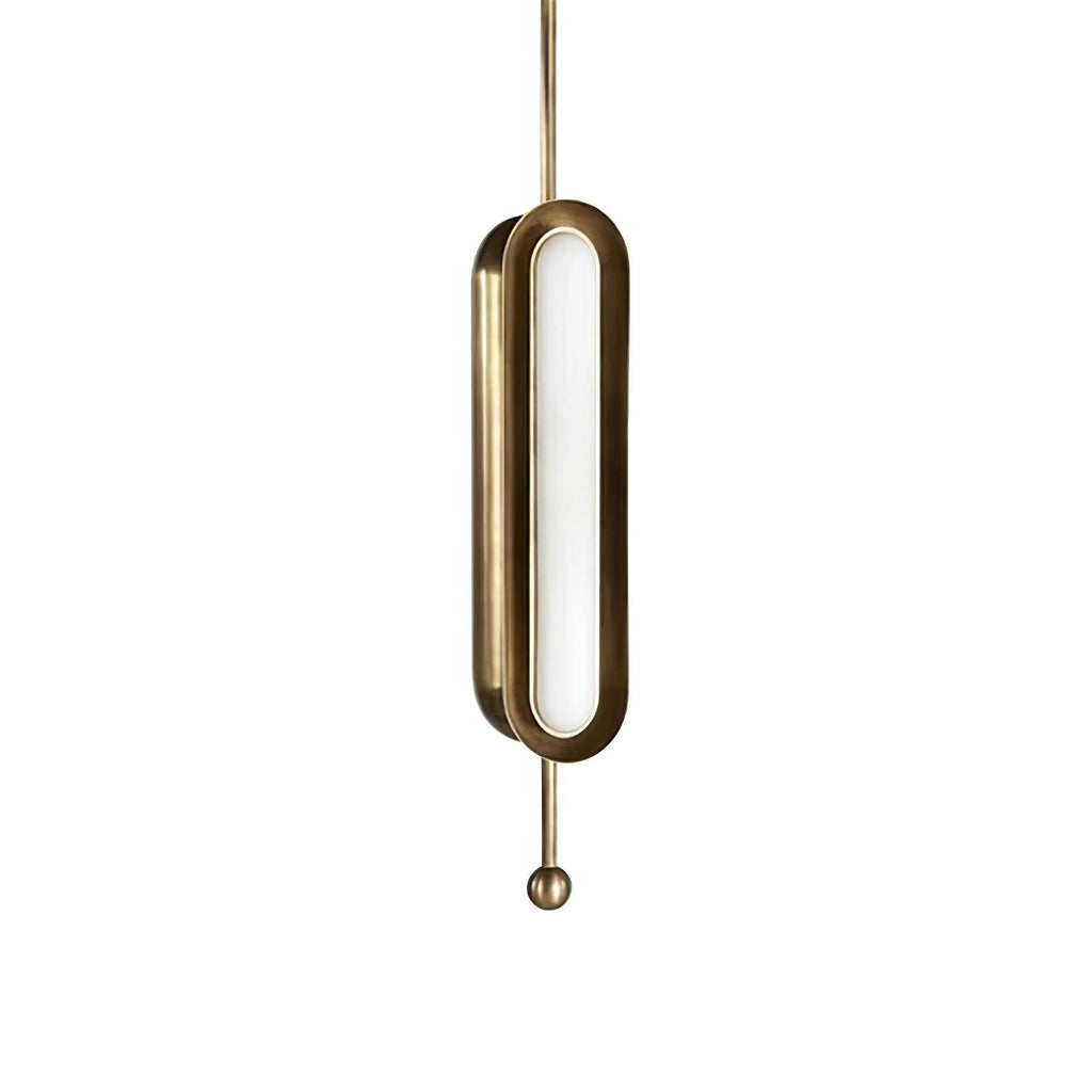 Lyvinaris Suspension linéaire géométrique en laiton - Neutralighting