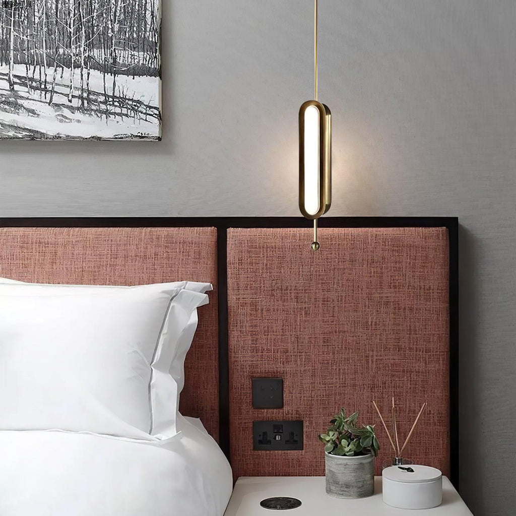 Lyvinaris Suspension linéaire géométrique en laiton - Neutralighting