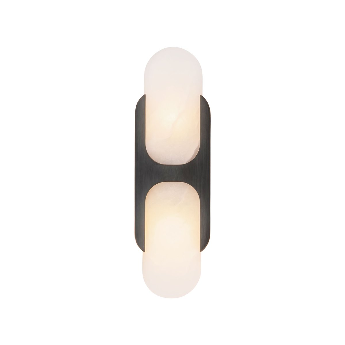 Ulthaora Applique murale à double globe en albâtre - Neutralighting