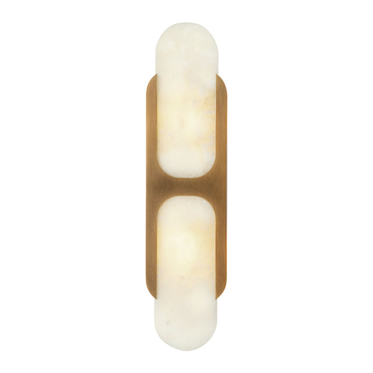 Ulthaora Applique murale à double globe en albâtre - Neutralighting