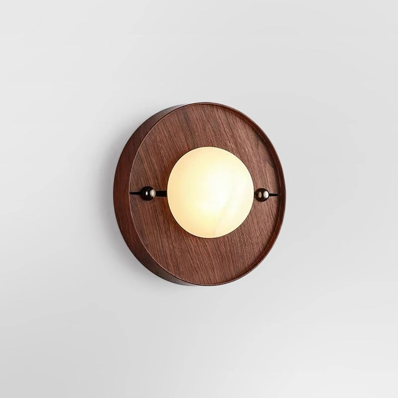 Evtala Applique Murale Moderne Minimaliste en Métal et Albâtre - Neutralighting