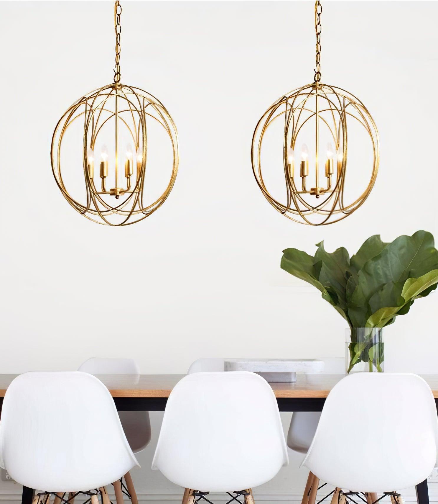 Adrian Suspension Métal de Luxe - Neutralighting