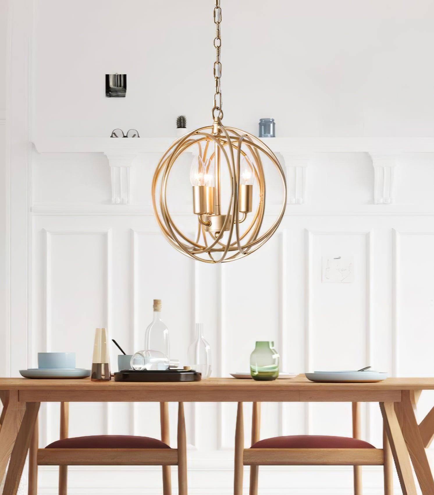 Adrian Suspension Métal de Luxe - Neutralighting