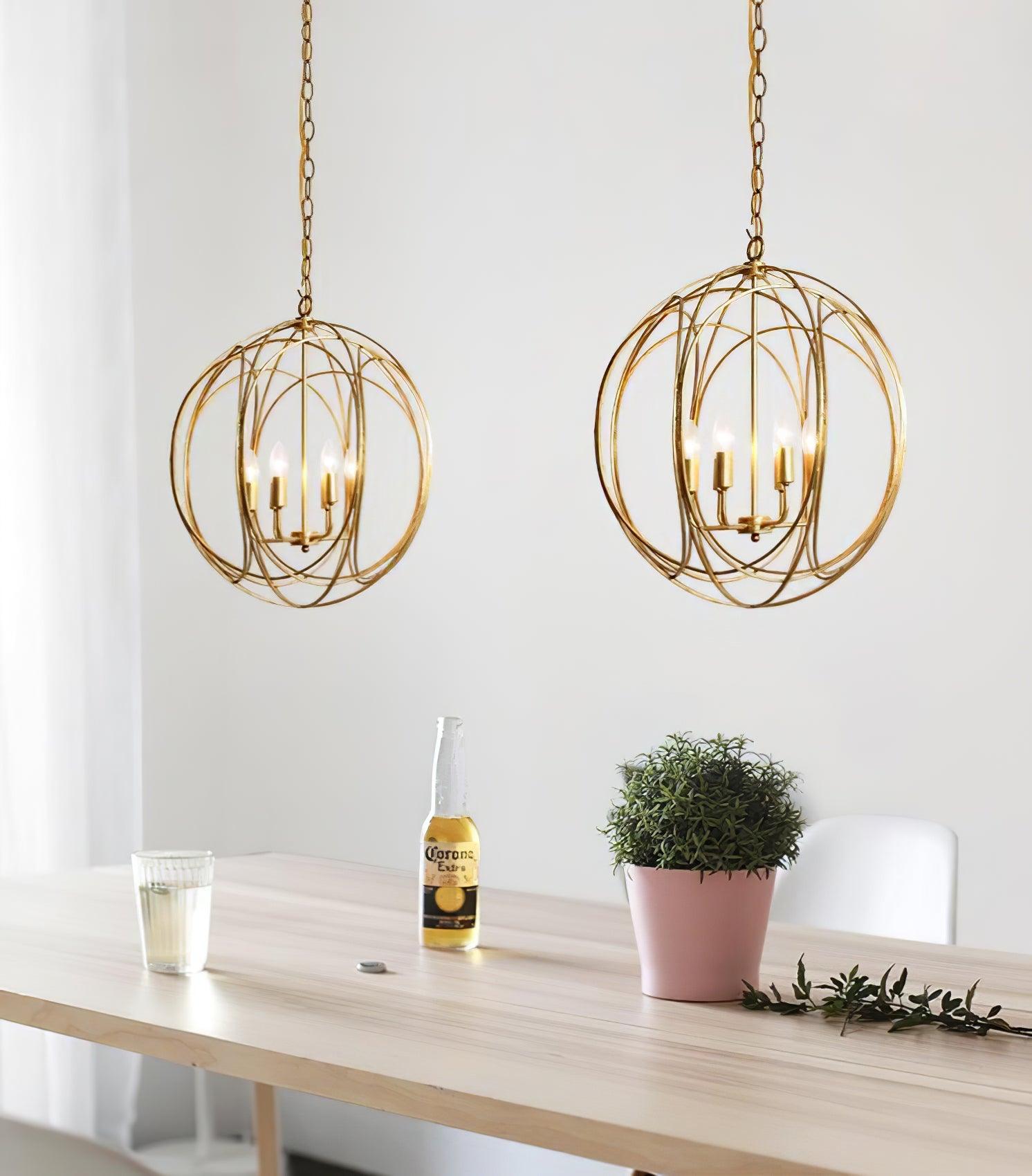 Adrian Suspension Métal de Luxe - Neutralighting