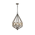 Zasorila Lustre Vintage en Bois et Métal - Neutralighting
