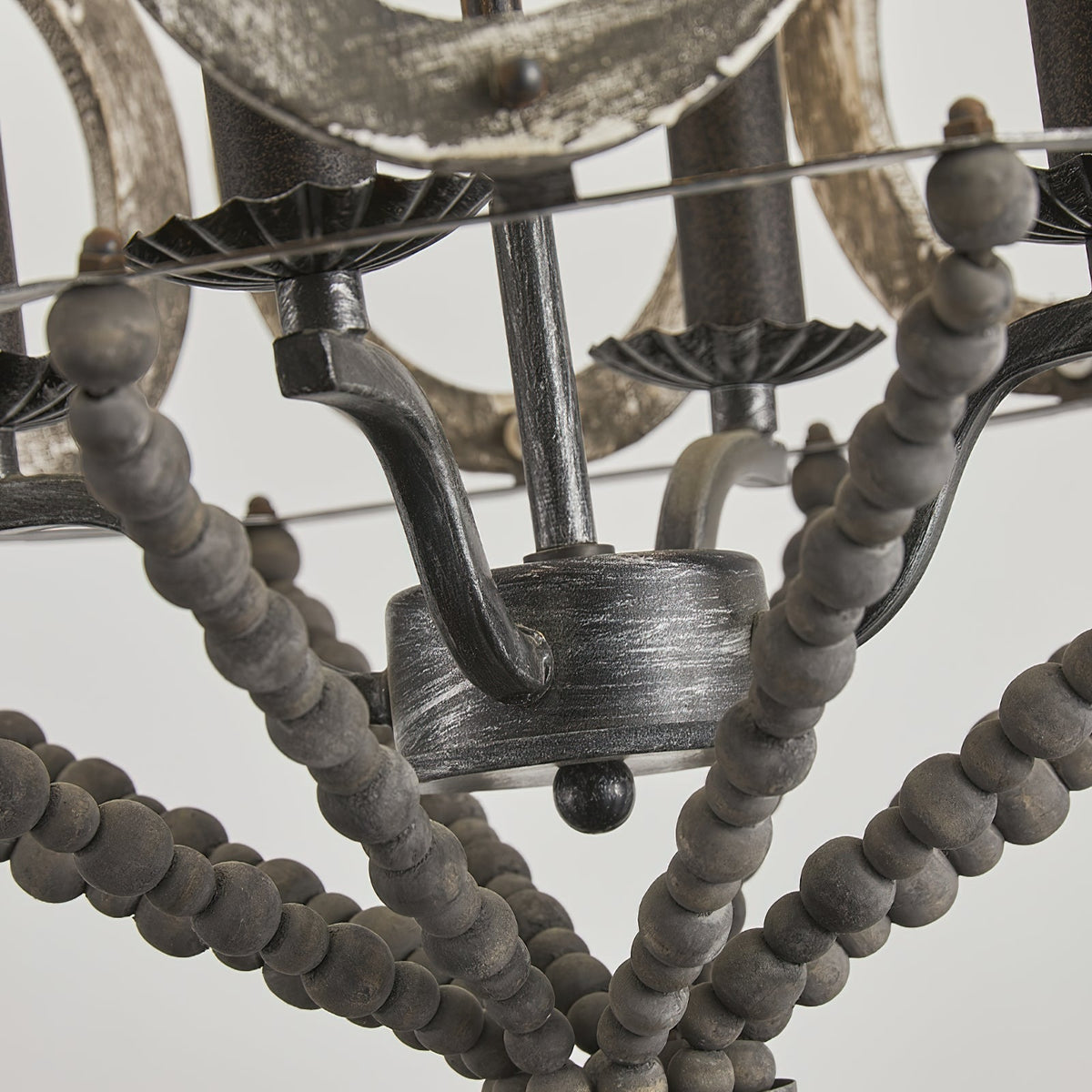 Zasorila Lustre Vintage en Bois et Métal - Neutralighting