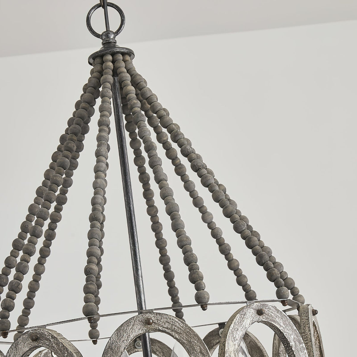 Zasorila Lustre Vintage en Bois et Métal - Neutralighting