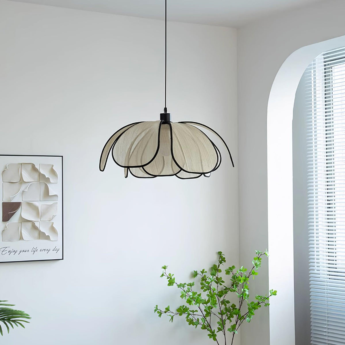 Hikari Suspension En Forme de Pétale - Neutralighting