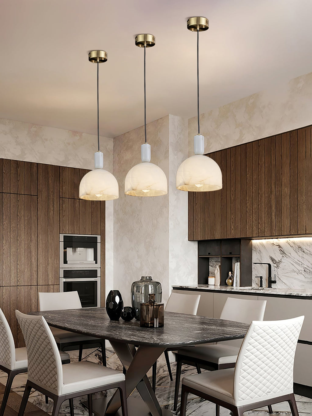 Ulcaris Suspension Moderne Minimaliste en Albâtre - Neutralighting