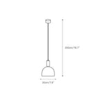 Ulcaris Suspension Moderne Minimaliste en Albâtre - Neutralighting