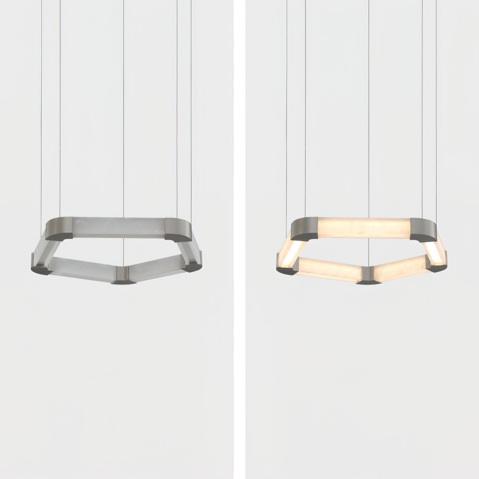 Celaeisra Lustre Unique à Anneau Unique en Albâtre - Neutralighting