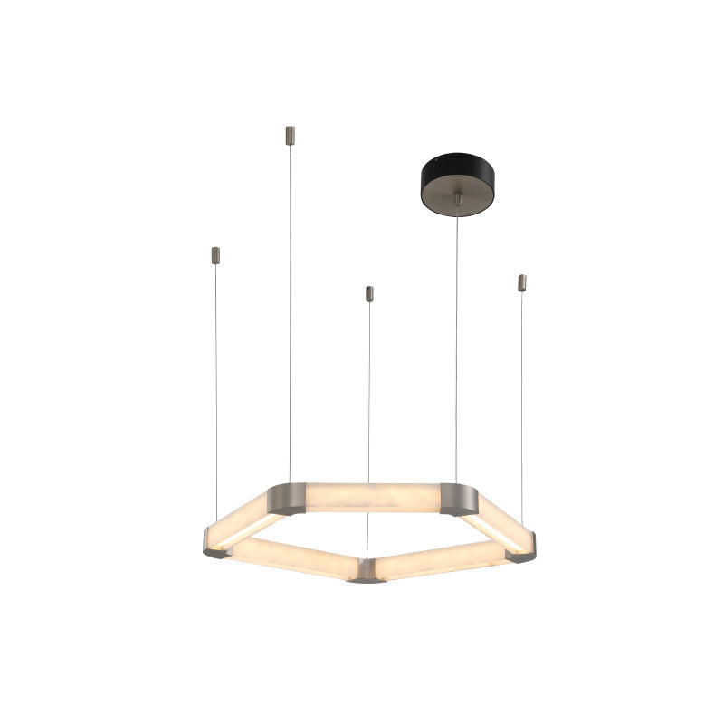 Celaeisra Lustre Unique à Anneau Unique en Albâtre - Neutralighting
