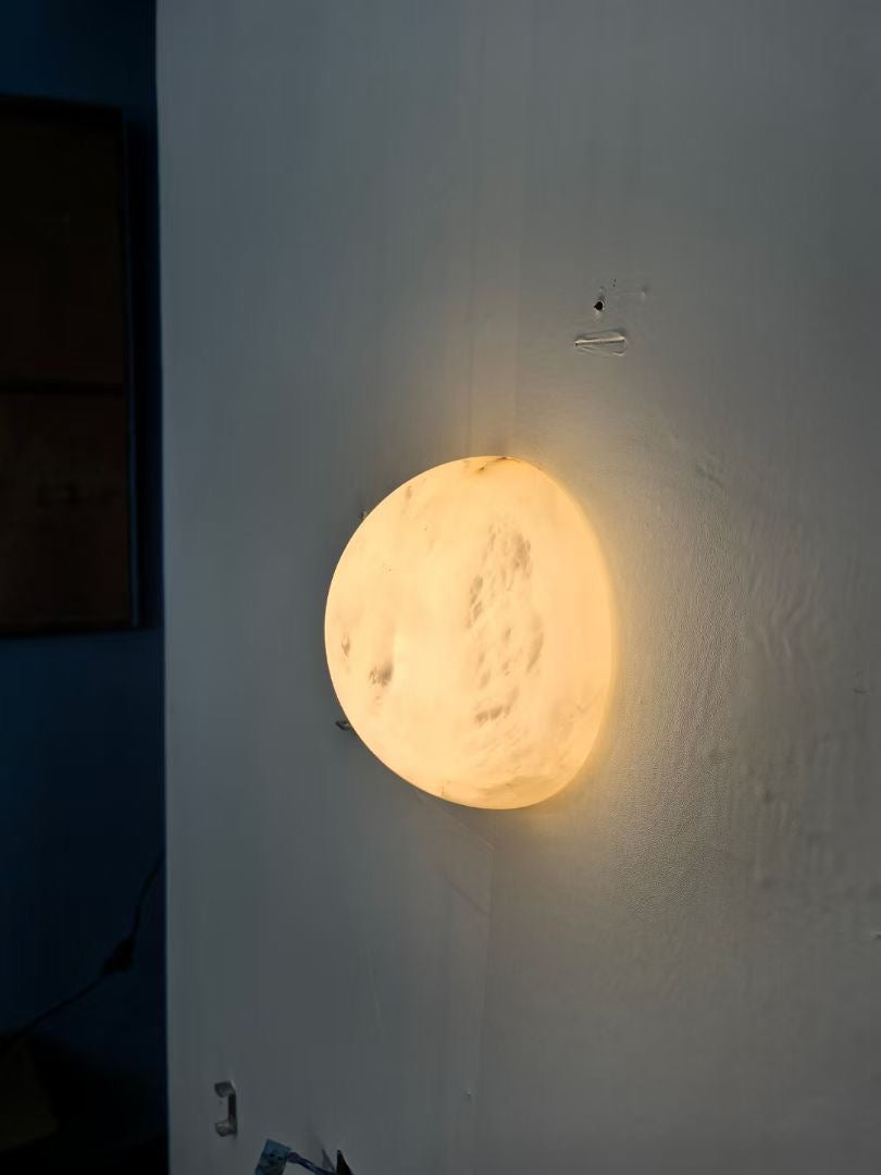 Nyraean Applique Murale Moderne Minimaliste en Albâtre - Neutralighting