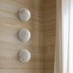 Grex Applique Murale Minimaliste Ronde en Albâtre - Neutralighting