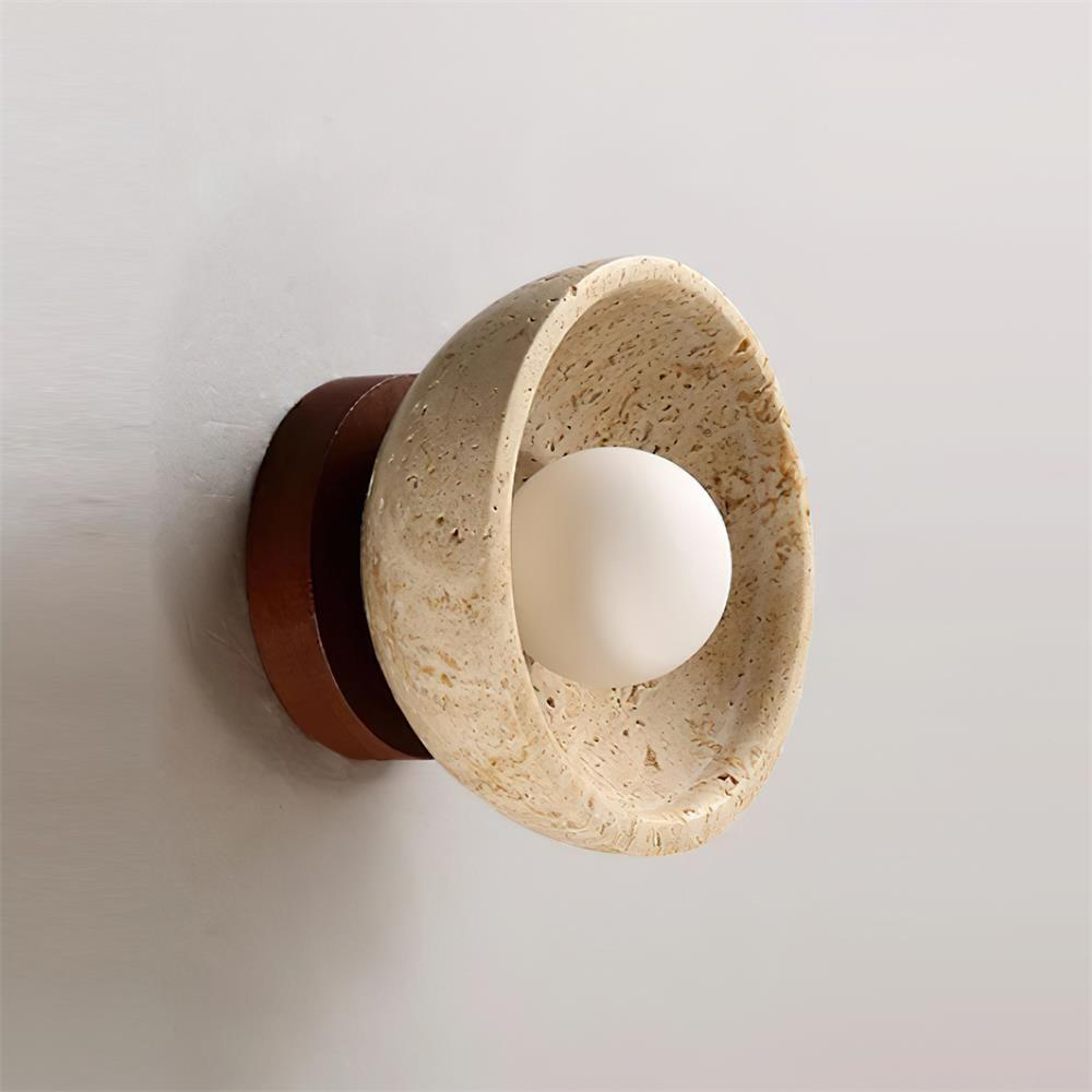 Applique Murale Travertin Corps Moderne Minimaliste Accent Luminaire - Neutralighting