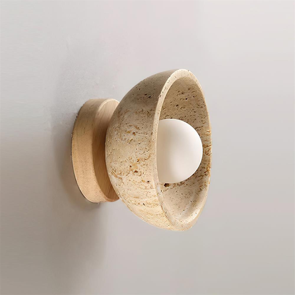 Applique Murale Travertin Corps Moderne Minimaliste Accent Luminaire - Neutralighting