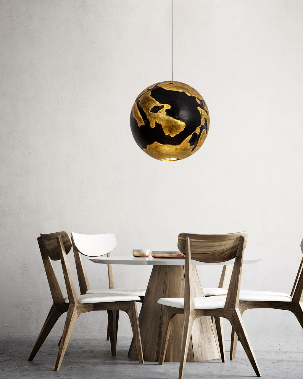 Alzorila Lampe Suspendue Art Nordique Moderne en Composite - Neutralighting