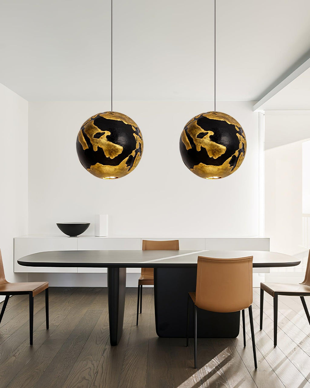 Alzorila Lampe Suspendue Art Nordique Moderne en Composite - Neutralighting