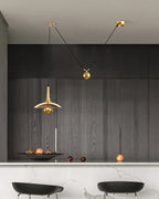 Lustra Lampe Pendante Adjustable pour Salon - Neutralighting