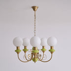 Evsolia Lustre en Verre Onyx Nordique Haut de Gamme - Neutralighting