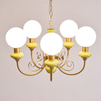 Evsolia Lustre en Verre Onyx Nordique Haut de Gamme - Neutralighting