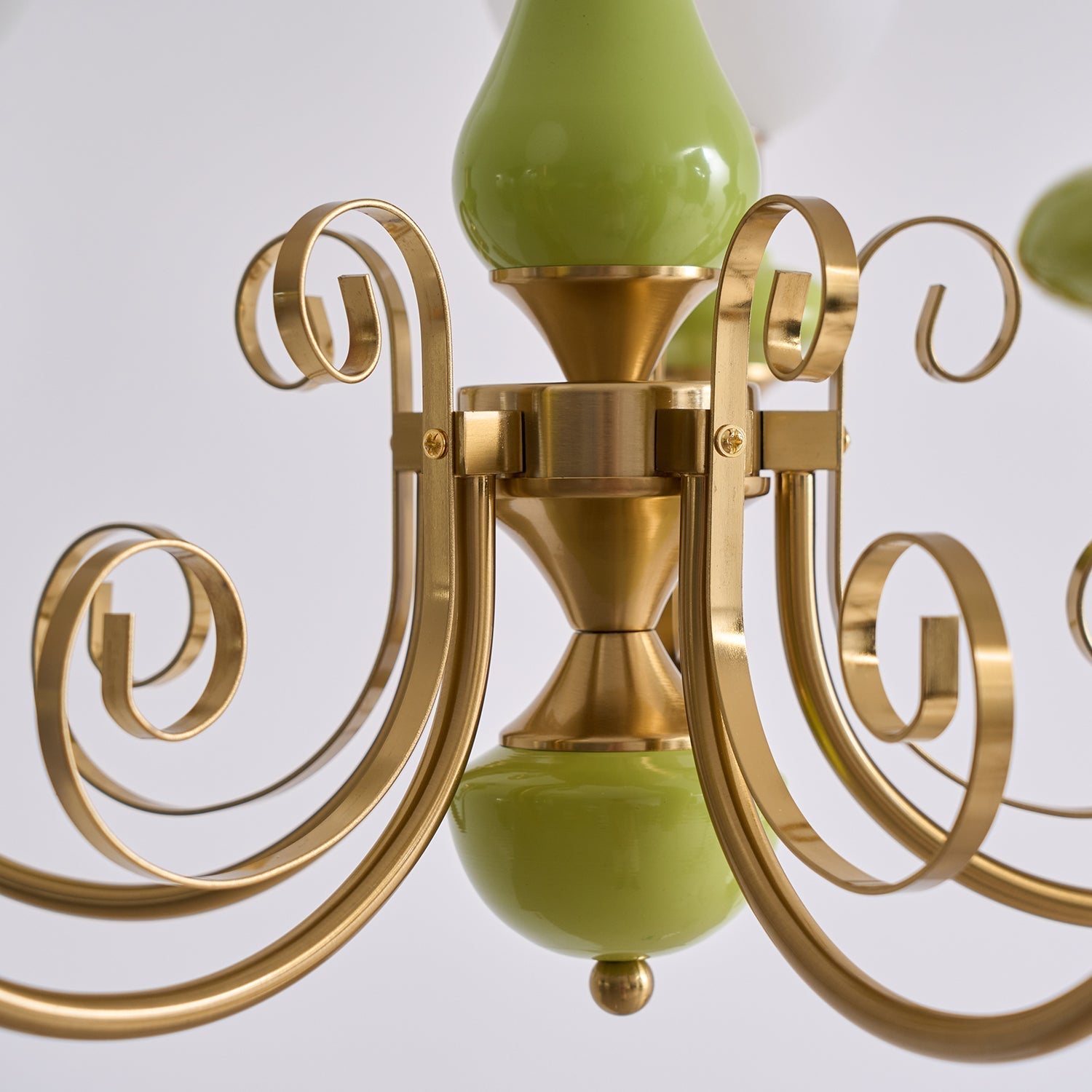 Evsolia Lustre en Verre Onyx Nordique Haut de Gamme - Neutralighting