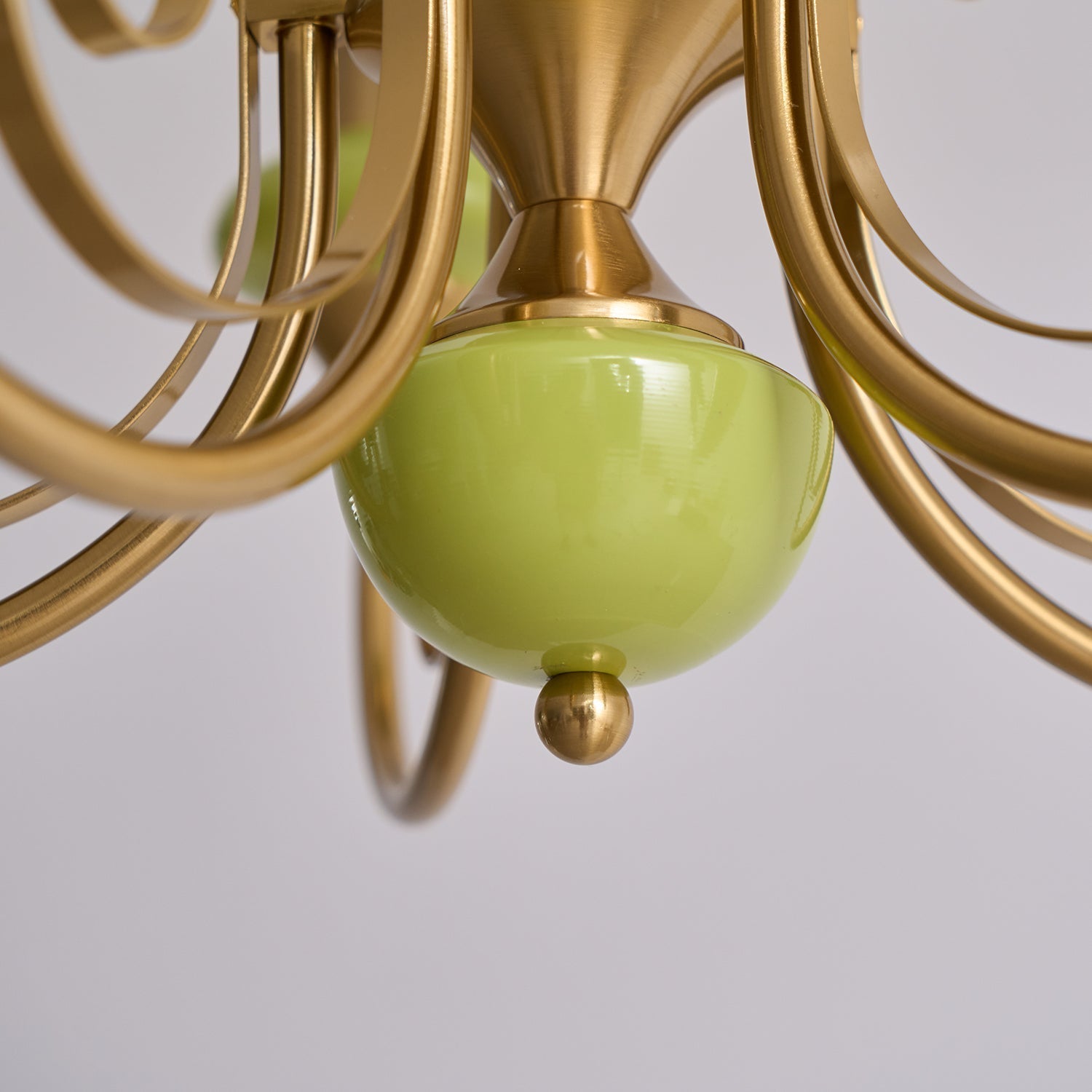 Evsolia Lustre en Verre Onyx Nordique Haut de Gamme - Neutralighting