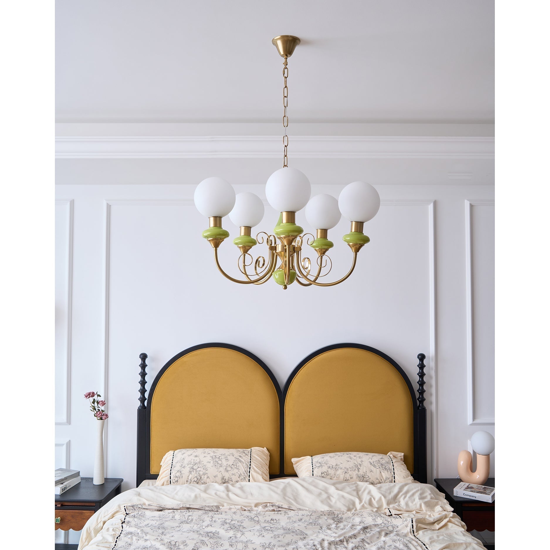 Evsolia Lustre en Verre Onyx Nordique Haut de Gamme - Neutralighting