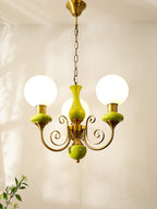 Evsolia Lustre en Verre Onyx Nordique Haut de Gamme - Neutralighting