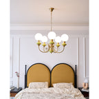 Evsolia Lustre en Verre Onyx Nordique Haut de Gamme - Neutralighting