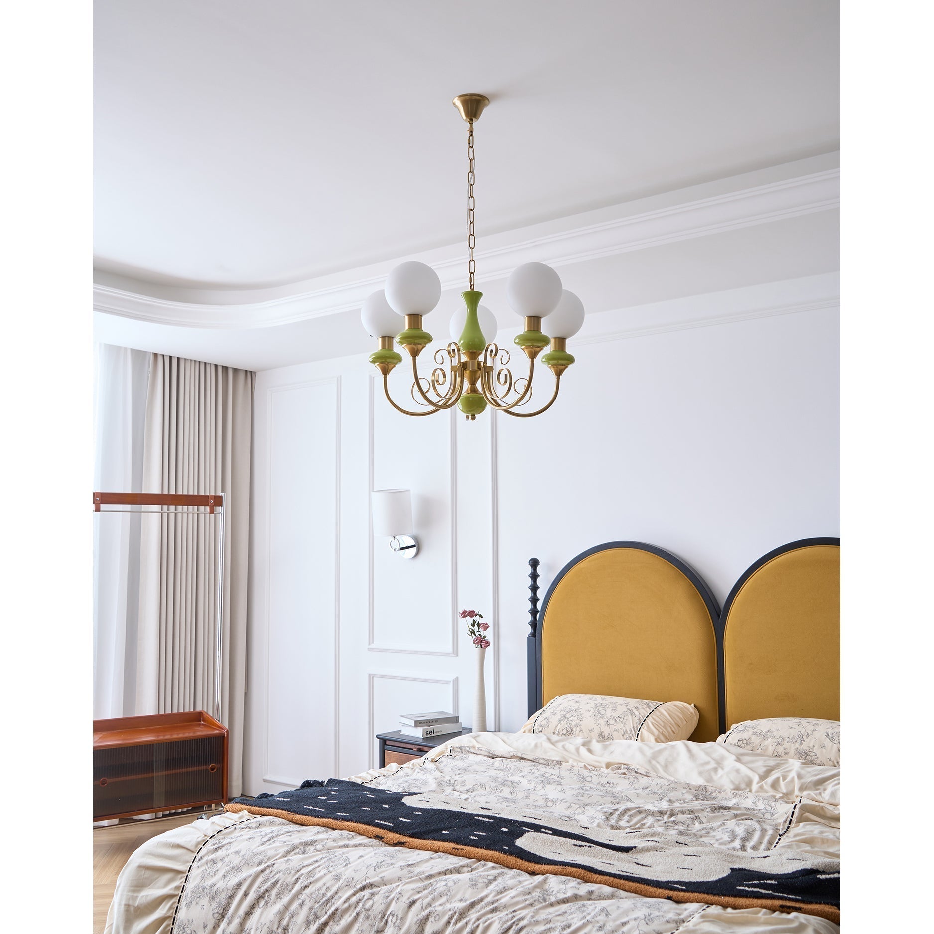 Evsolia Lustre en Verre Onyx Nordique Haut de Gamme - Neutralighting