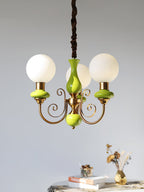 Evsolia Lustre en Verre Onyx Nordique Haut de Gamme - Neutralighting
