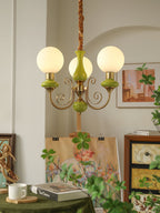 Evsolia Lustre en Verre Onyx Nordique Haut de Gamme - Neutralighting