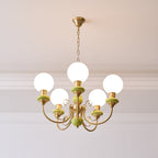 Evsolia Lustre en Verre Onyx Nordique Haut de Gamme - Neutralighting