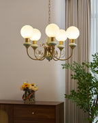 Evsolia Lustre en Verre Onyx Nordique Haut de Gamme - Neutralighting