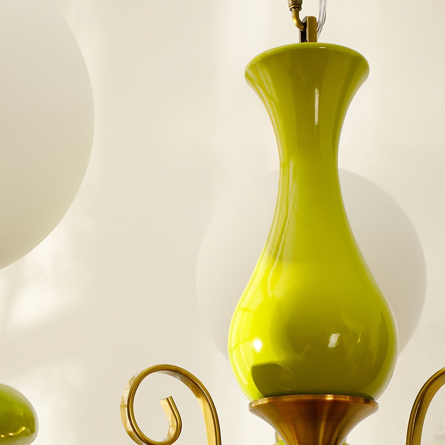 Evsolia Lustre en Verre Onyx Nordique Haut de Gamme - Neutralighting