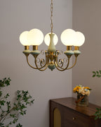 Evsolia Lustre en Verre Onyx Nordique Haut de Gamme - Neutralighting