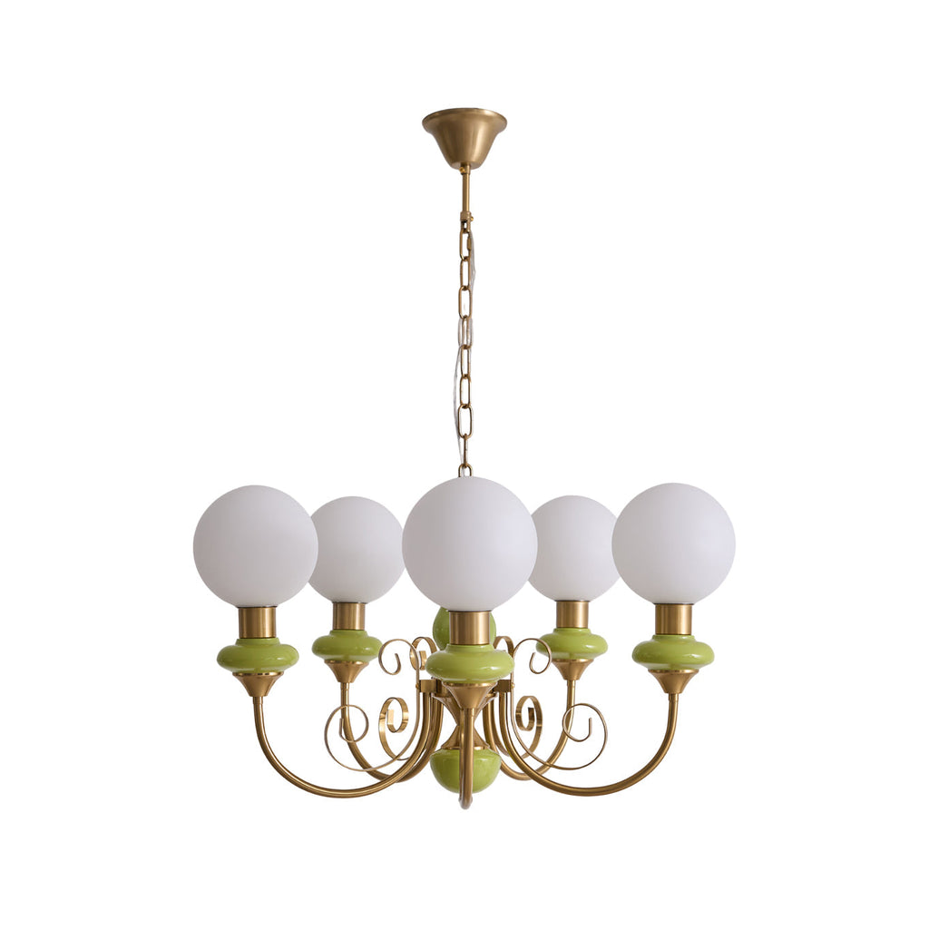 Evsolia Lustre en Verre Onyx Nordique Haut de Gamme - Neutralighting