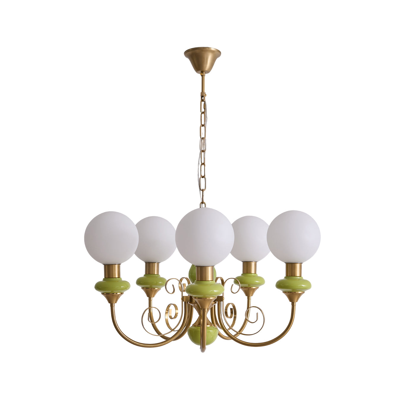 Evsolia Lustre en Verre Onyx Nordique Haut de Gamme - Neutralighting