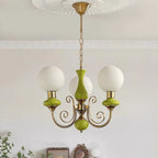 Evsolia Lustre en Verre Onyx Nordique Haut de Gamme - Neutralighting