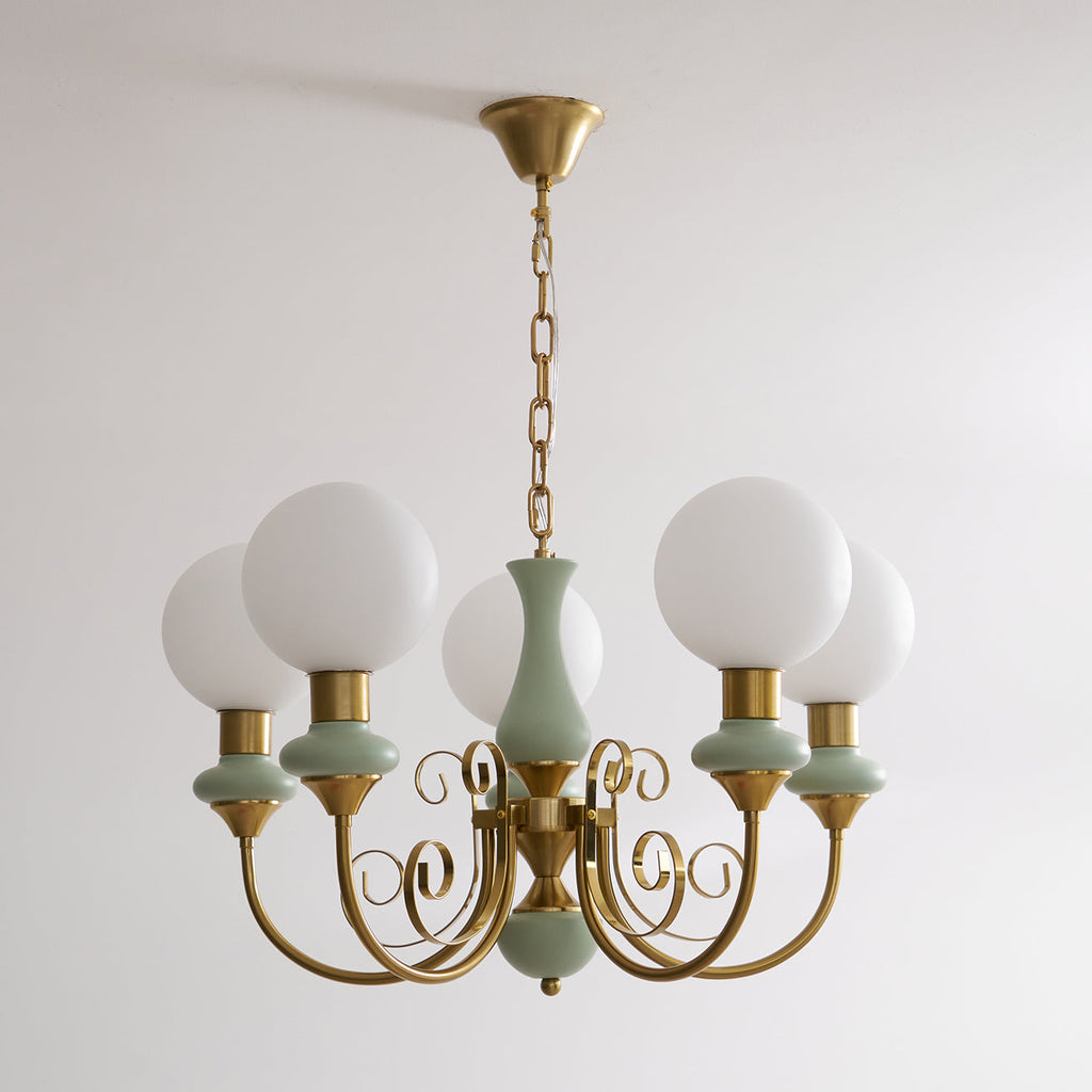 Evsolia Lustre en Verre Onyx Nordique Haut de Gamme - Neutralighting