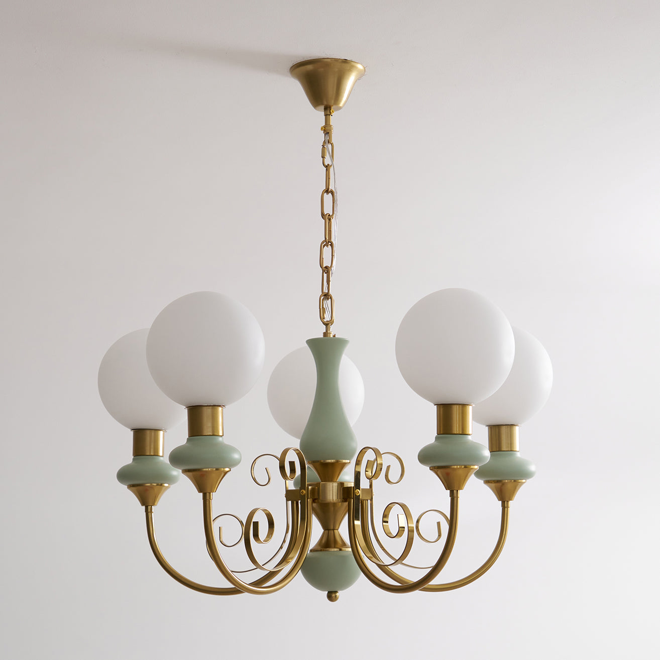 Evsolia Lustre en Verre Onyx Nordique Haut de Gamme - Neutralighting