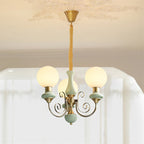 Evsolia Lustre en Verre Onyx Nordique Haut de Gamme - Neutralighting