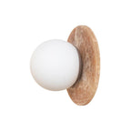 Ovyna Applique Murale Moderne Minimaliste en Verre et Onyx - Neutralighting