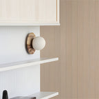 Ovyna Applique Murale Moderne Minimaliste en Verre et Onyx - Neutralighting