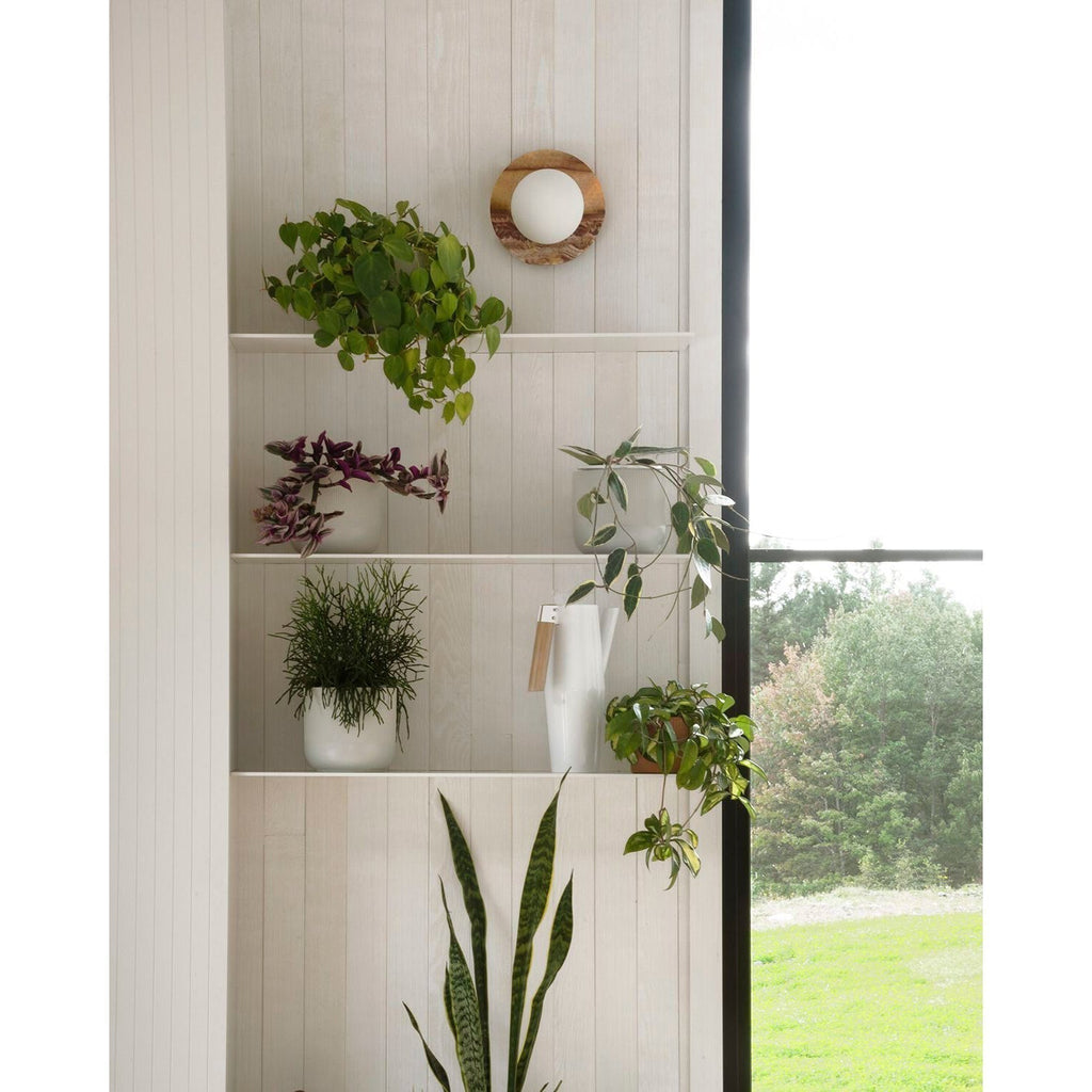 Ovyna Applique Murale Moderne Minimaliste en Verre et Onyx - Neutralighting