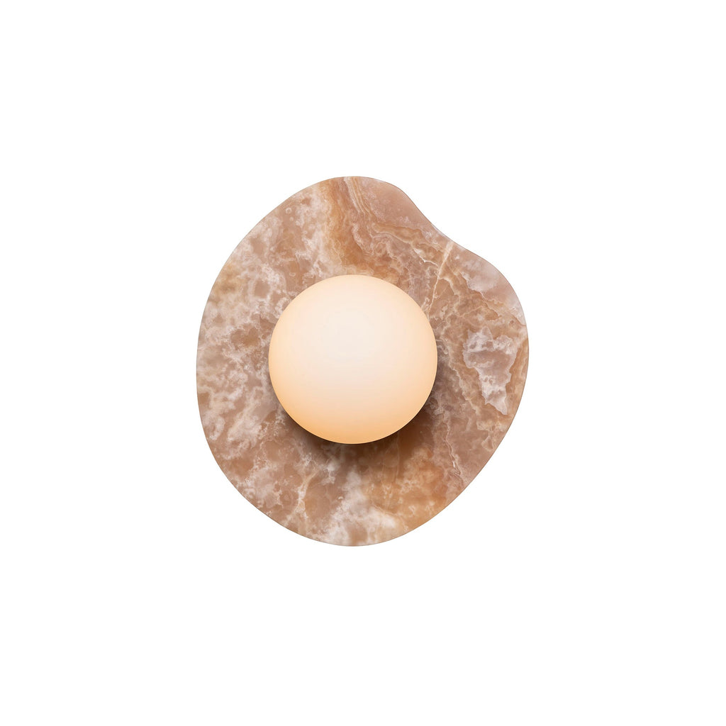 Lyvyneth Applique Murale Moderne Minimaliste en Onyx et Nopal - Neutralighting